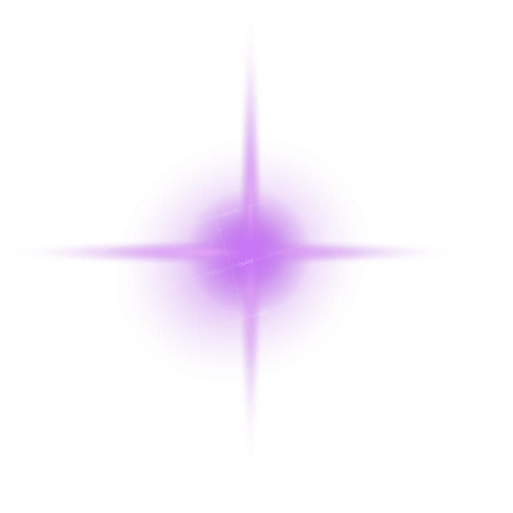 Transparent Star Spark Purple Style04