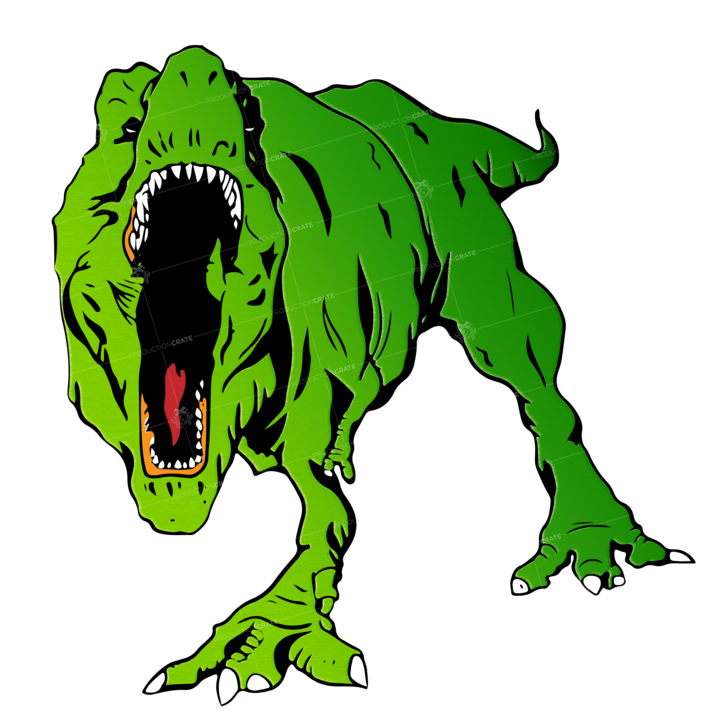T-Rex Green Graphic
