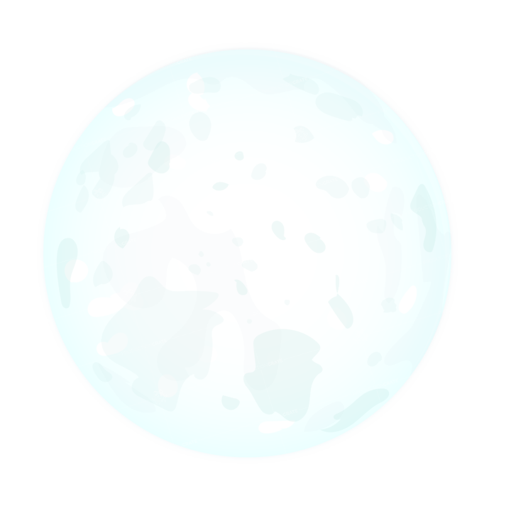 Vector Moon Blue