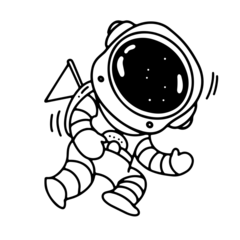 Astronaut Character 6
