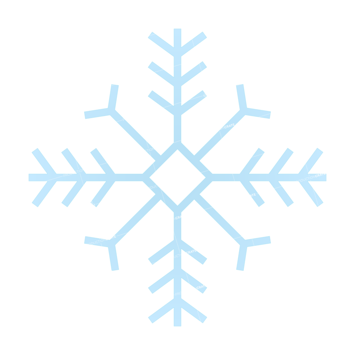 Christmas Snowflake Arrow