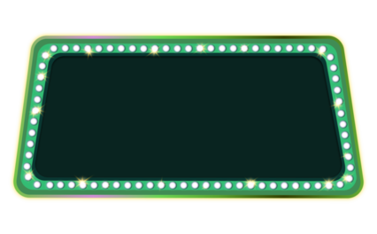 Cinema Light Board Green