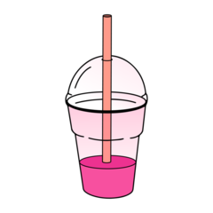 Cup Drink Pink
