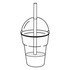 Cup Drink White