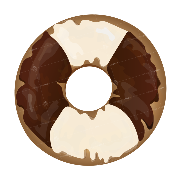 Donut Choco White