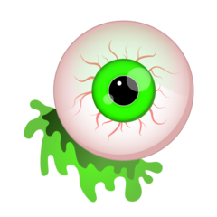 Eyeball Green Halloween
