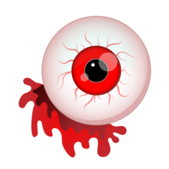 Eyeball Red Halloween