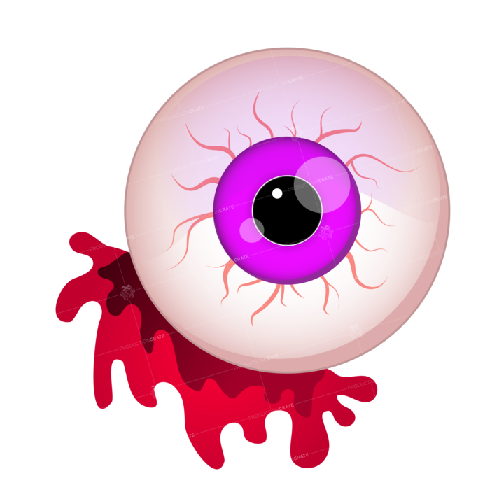 Eyeball Violet Halloween
