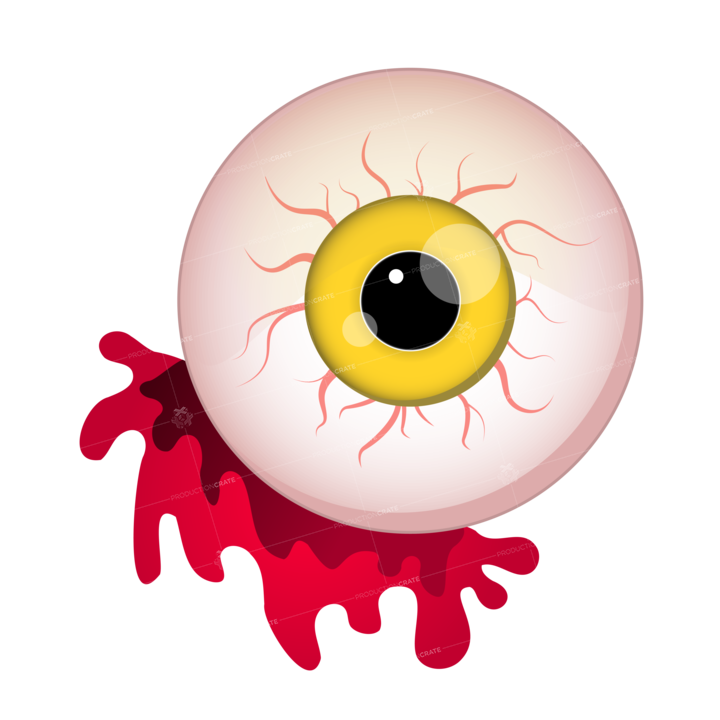 Eyeball Yellow Halloween