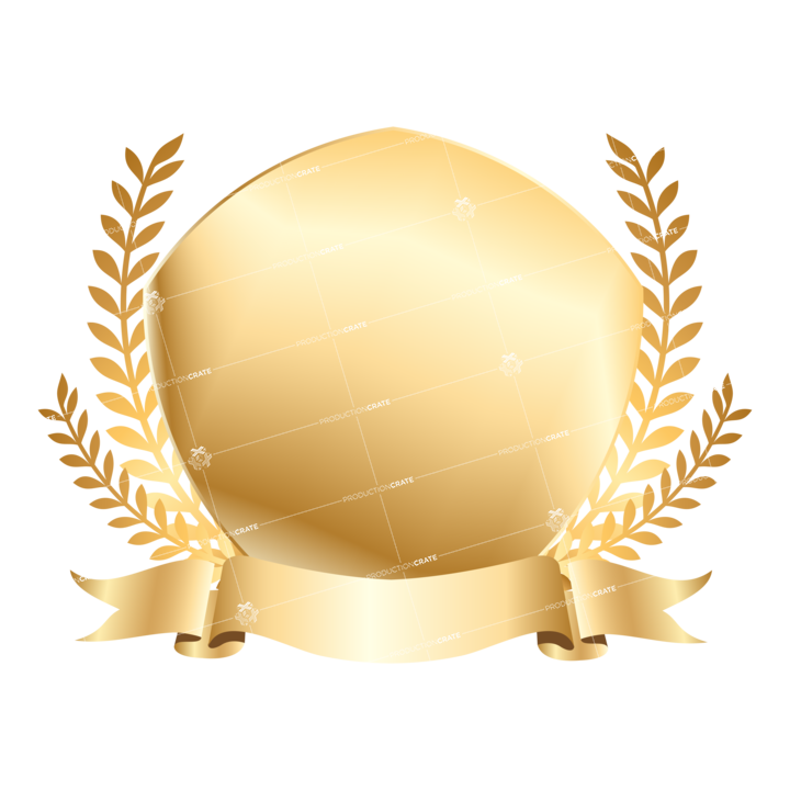 Full Badge Gold Style4