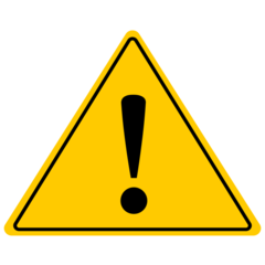 Notice Sign Triangle
