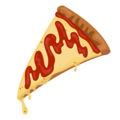 Pizza Plain Illustration