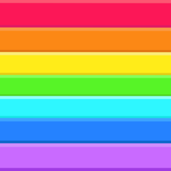Rainbow Square Pattern