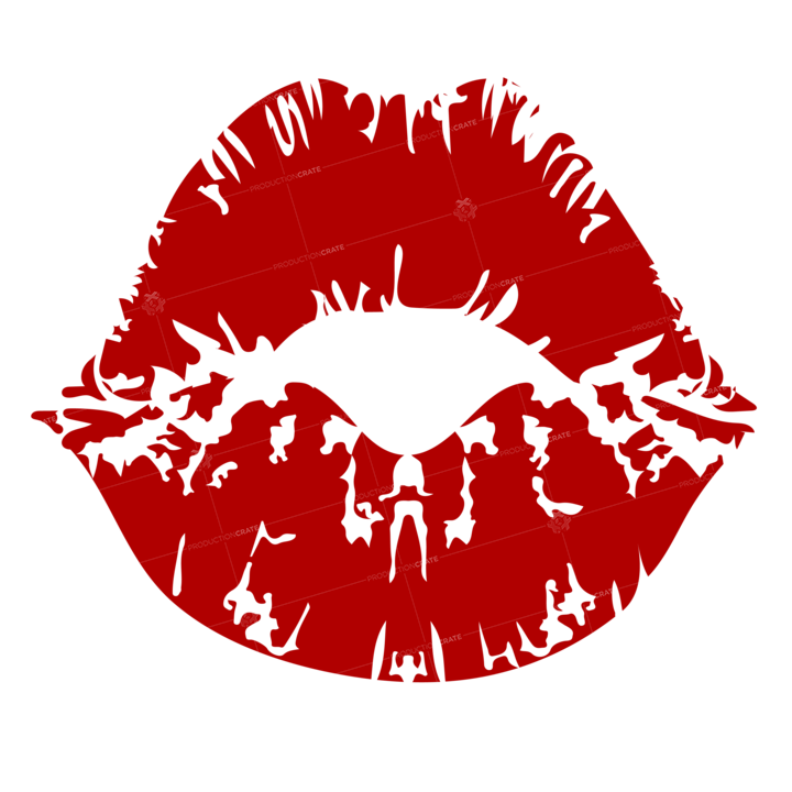 Red Kiss Stamps