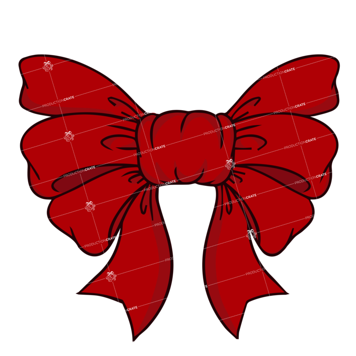 Red Tripple Bow