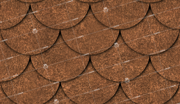 Roof Seamless Texture Brown
