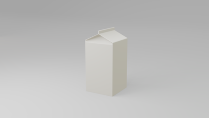 Tall Milk Carton Corner Bg