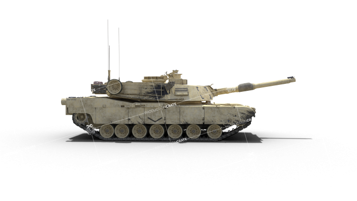 Stationary Tank Facing To Side 0