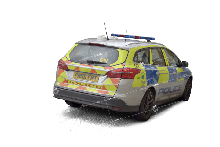 British Police Car 3