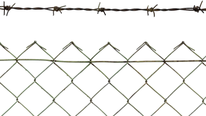 Barbed Wire Fence HD 7K