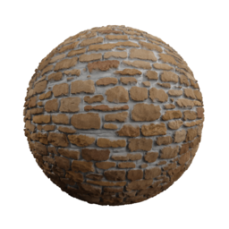 3D Material: Stone Wall 2
