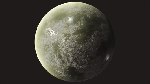 3D Model: Alien Planet 11