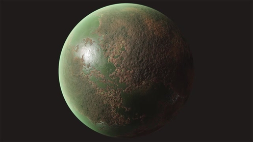 3D Model: Alien Planet 12