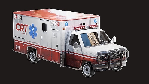 3D Model: Ambulance 2