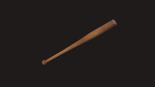 3D Model: Baseball Bat
