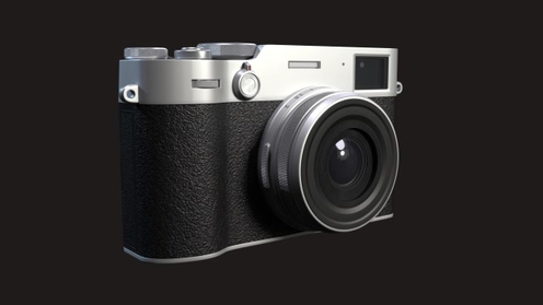 3D Model: Classic Camera