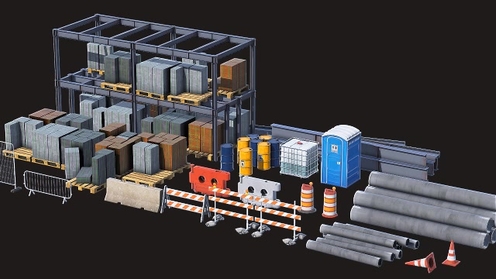3D Model: Construction Modules