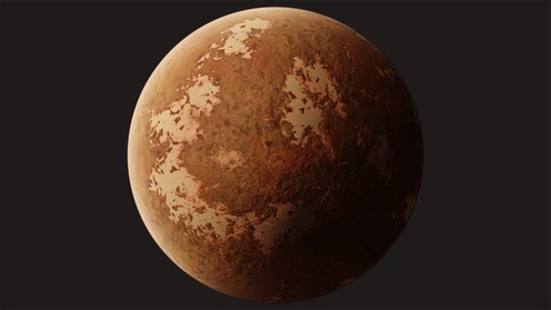 3D Model: Desert Planet 4