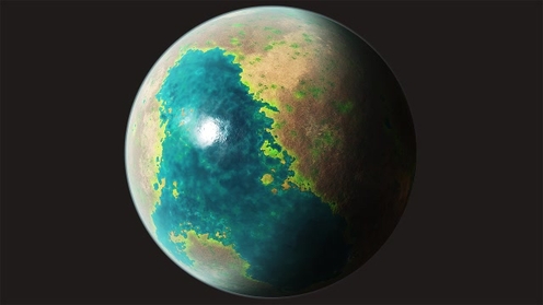 3D Model: Desert Planet 5