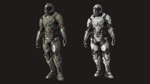 3D Model: Female Scifi Armor