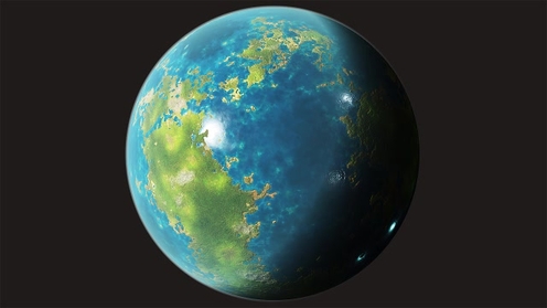 3D Model: Forest Planet 1