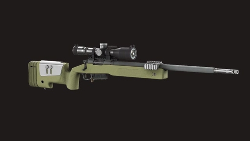 3D Model: Gun M40A5 Rifle