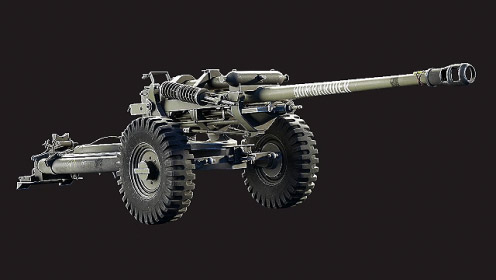 3D Model: Light Artillery