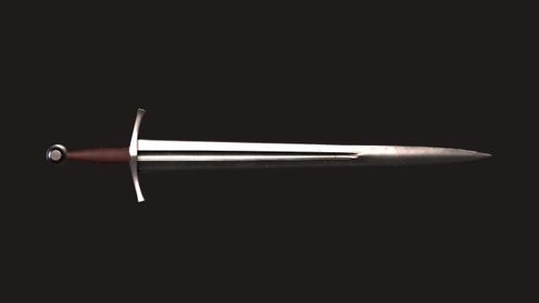 3D Model: Medieval Arming Sword