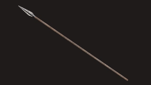 3D Model: Medieval Short Spear