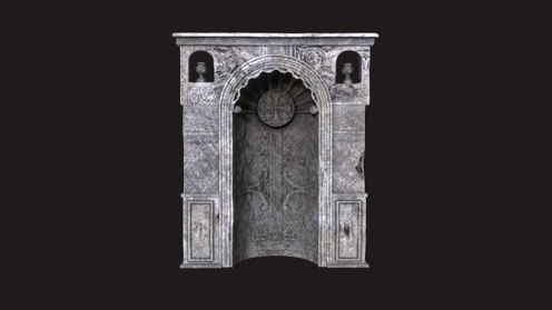 3D Model: Medieval Stone Construction