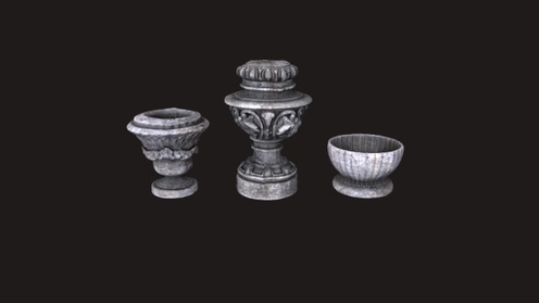 3D Model: Medieval Stone Decor