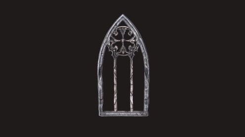 3D Model: Medieval Window