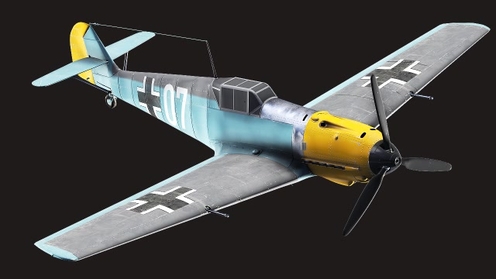 3D Model: Messerschmitt BF 109