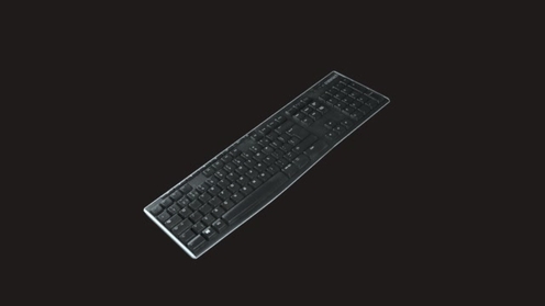 3D Model: Modern Keyboard