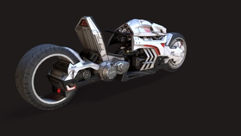 3D Model: Motorcycle