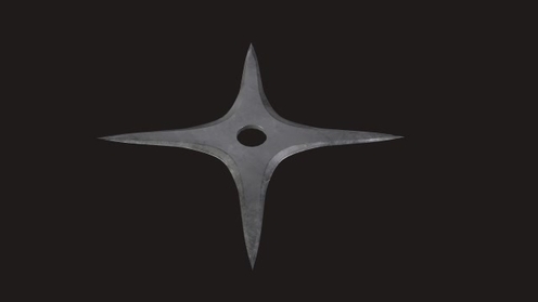 3D Model: Ninja Star2