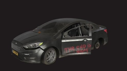 3D Model: Post apocalyptic Car 5