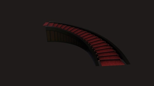 3D Model: Renaissance Stair
