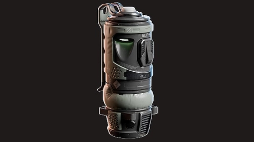 3D Model: Sci Fi Grenade Elp