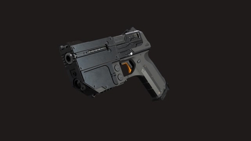 3D Model: Scifi Pistol